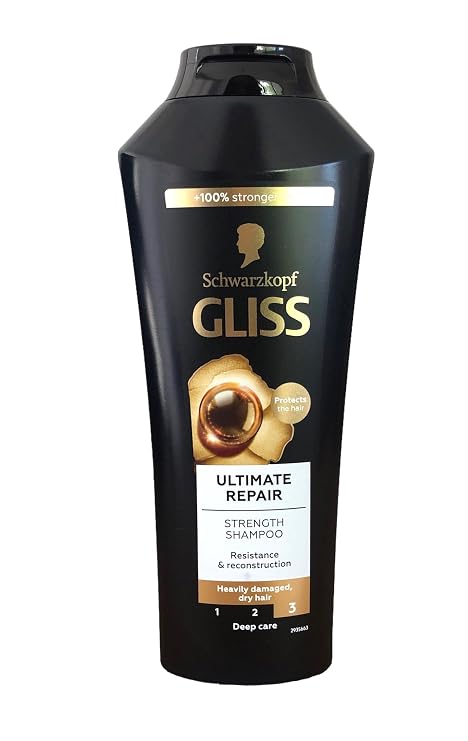 Gliss Kur Ultimate Repair Shampoo Family Size (13.53 fl oz/400 ml)