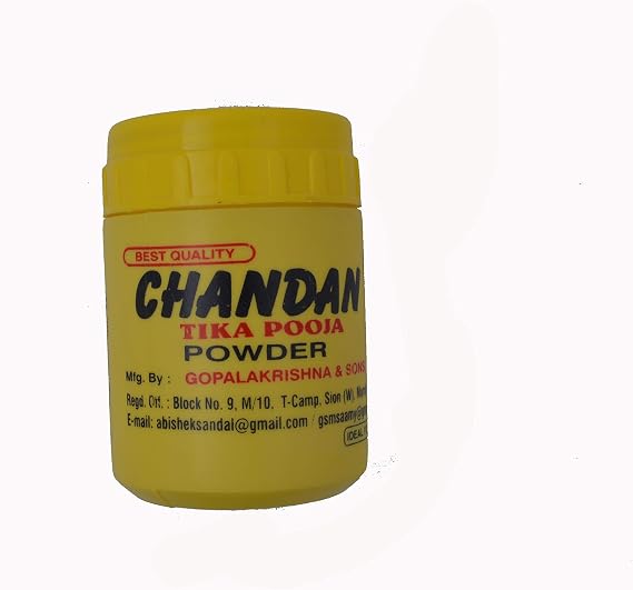 Chandan Tika Pooja Powder 50gm