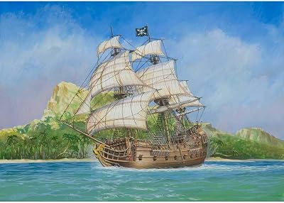 Zvezda Models 172 Pirate Ship Black Swan