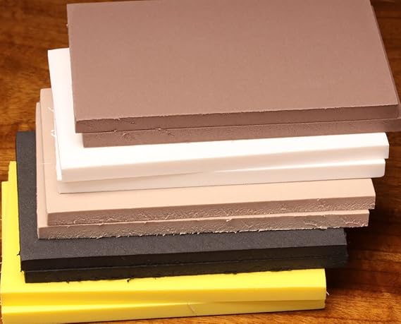 Hareline Fly Tying 6mm Fly Foam High-Density Foam Sheet for Terrestrials, Poppers & Hopper Flies