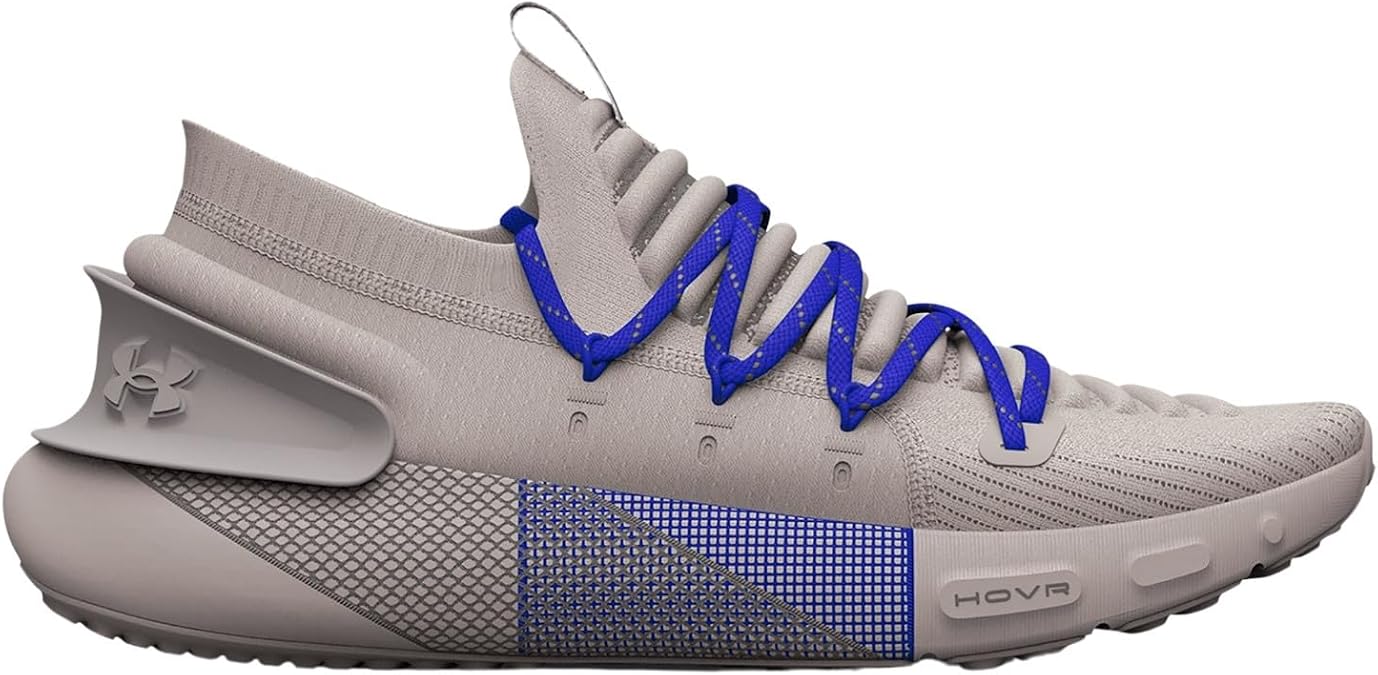 Under Armour Men's UA HOVR Phantom 3 Running Shoes - 3025518-100 - Ghost Gray/Versa Blue/Ghost Gray - 9