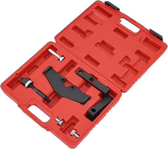 Camshaft Engine Timing Tool Kit, Camshaft Alignment Timing Tool Engine Locking Timing Tools Set, Camshaft Holding Tool Kit with Carry Case for The Mini Cooper W10 W11 R50 R52 R53