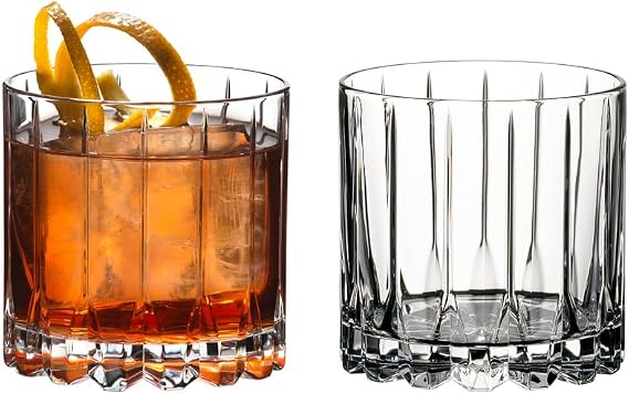 Riedel Drink Specific Glassware Rocks Glass, Set of 2 | Dishwasher safe