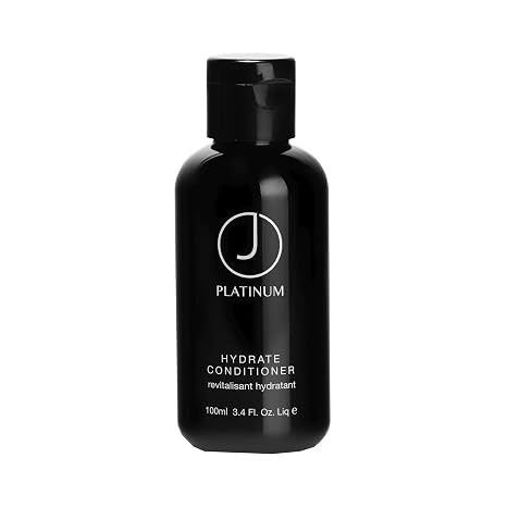 J Beverly Hills Platinum Hydrate Conditioner with Vitamin B5 to Prevent Hair Loss, (3.4 Oz, 12 Oz, 32 Oz)