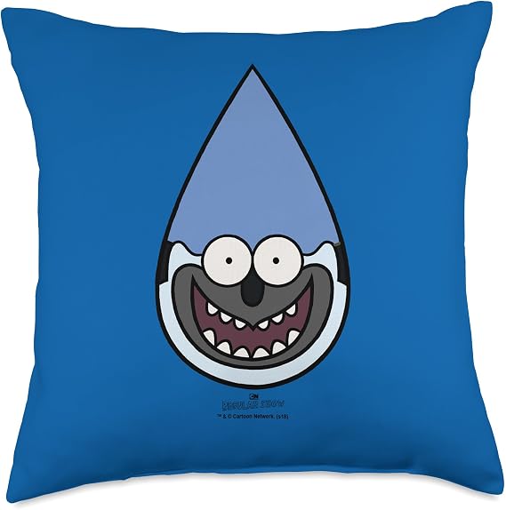 Regular Show Mordecai Throw Pillow