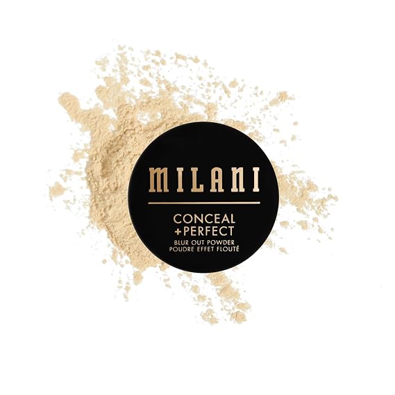 Milani Conceal + Perfect Blur Out Setting Powder Talc-Free Makeup -Banana