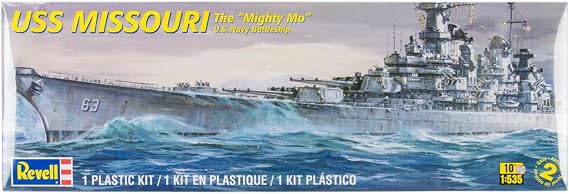Revell 1: 535 USS Missouri Battleship