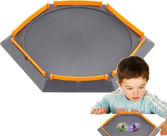 TopFusion Arena - Koma Stadium Battle Game, Flexible Beystadium Topburst Reusable Duel Topburst Fighting Komma Launcher Stadium Entertainment Tool: Improve gameplay with the Battling Top Stadium which