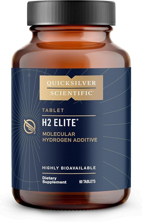 Quicksilver Scientific H2 Elite, 60 Molecular Hydrogen Tablets