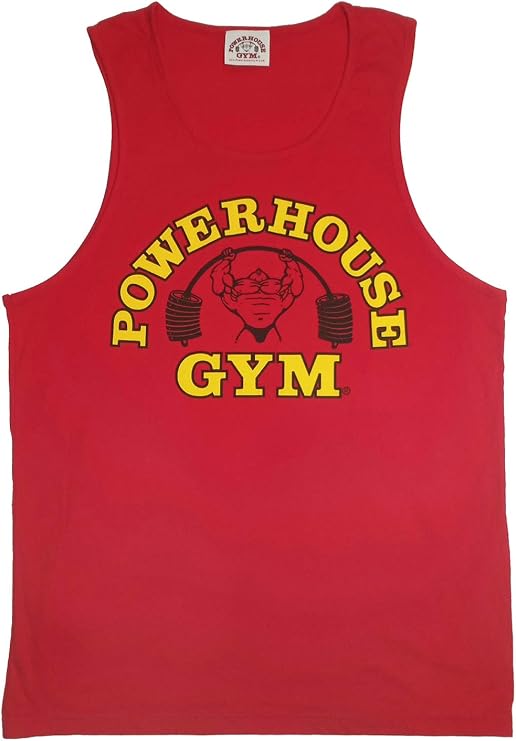 Powerhouse Gym PH321 Mens Tank Top - Athletic (L, Red)