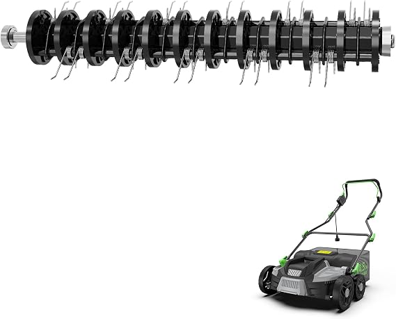 TIECTOWN LM01 16-Inch Dethatcher Blade Replacement for Electric Dethatcher and Scarifier