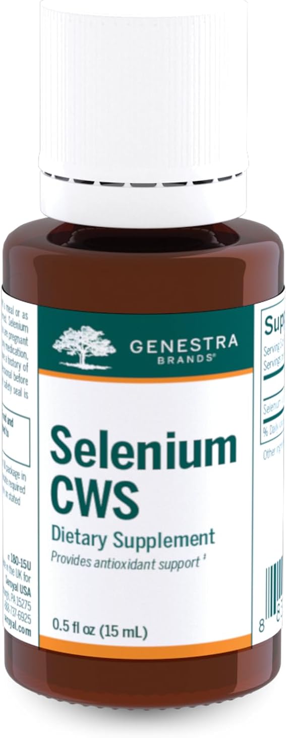 Genestra Brands Selenium CWS, 0.5 fl. oz. | Antioxidant Nutrient Support Helps Protect Against Oxidative Stress, Antioxidant Support