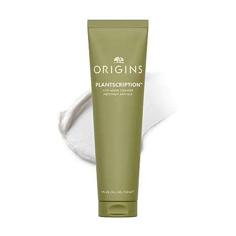 Origins Plantscription Anti-Aging Cleanser | Face Wash For All Skin Types | With Glycerin & Anogeissus, 5 Fl Oz
