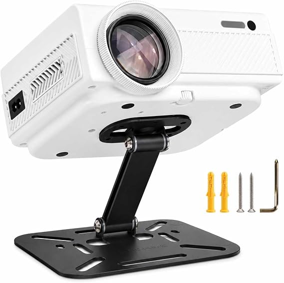 Salange Mini Projector Stand Table, Desktop Foldable Stand, Projector Ceiling Mount, Easy Setup with 180-Degree Adjustment, Compatible with Most Projectors for Home,Outdoor,Office( 2026 Upgrade