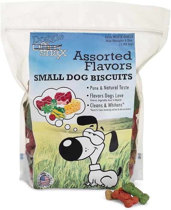 Doggie Biscuits, Assorted, 4 lb Bag [ESS]
