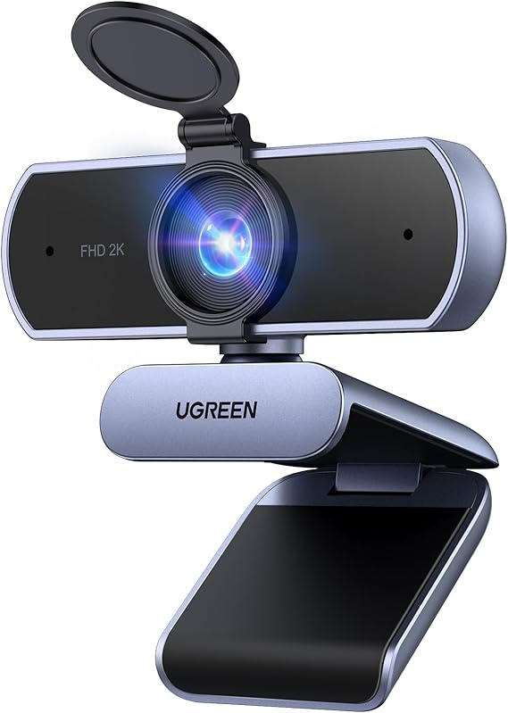 UGREEN Webcam for PC Ultra HD 1080P Computer Webcam with Microphone | PC Camera with Privacy Cover, USB Web Camera for Streaming, Conference, Video Calling, Zoom,Teams, FaceTime