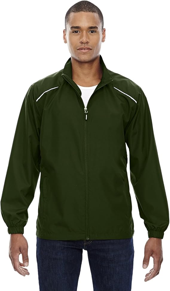 Ash City Core 365 Men's Motivate Unlined Lightweight Jacket, 3XL, Forest GREN 630