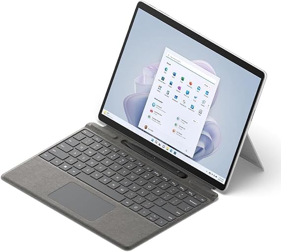 Microsoft Surface Pro 9 13" Touchscreen Tablet Intel Core i5-1235U 8GB RAM 256GB SSD Platinum - Intel Core i5-1235U Deca- 2880 x 1920 PixelSense Flow Display - 8 GB LPDDR5 Memory - 256 GB SSD Storag