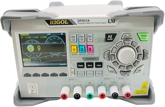 DP831A Triple Output 160 Watt Power Supply 3 Channels Programmable DC Power Supply 30V 3A