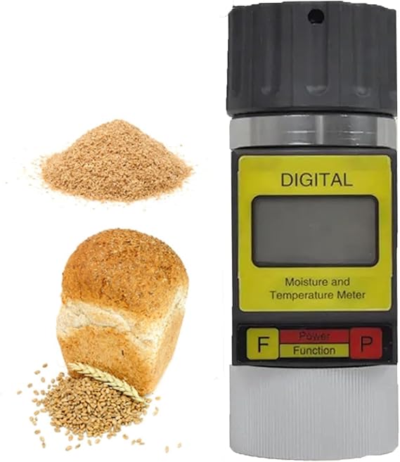 Portable Mini Cup Grain Moisture Meter for Coffee,Cocoa,Rice,Wheat 25 Kinds Grains Moisture Tester Wiht 99 Groups Data Storage