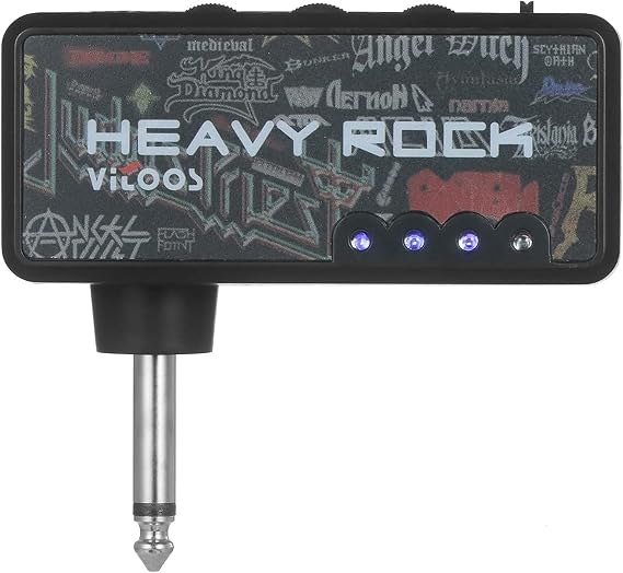 Mini Guitar Amp Headphone Amplifier Portable Electric Guitar Practice