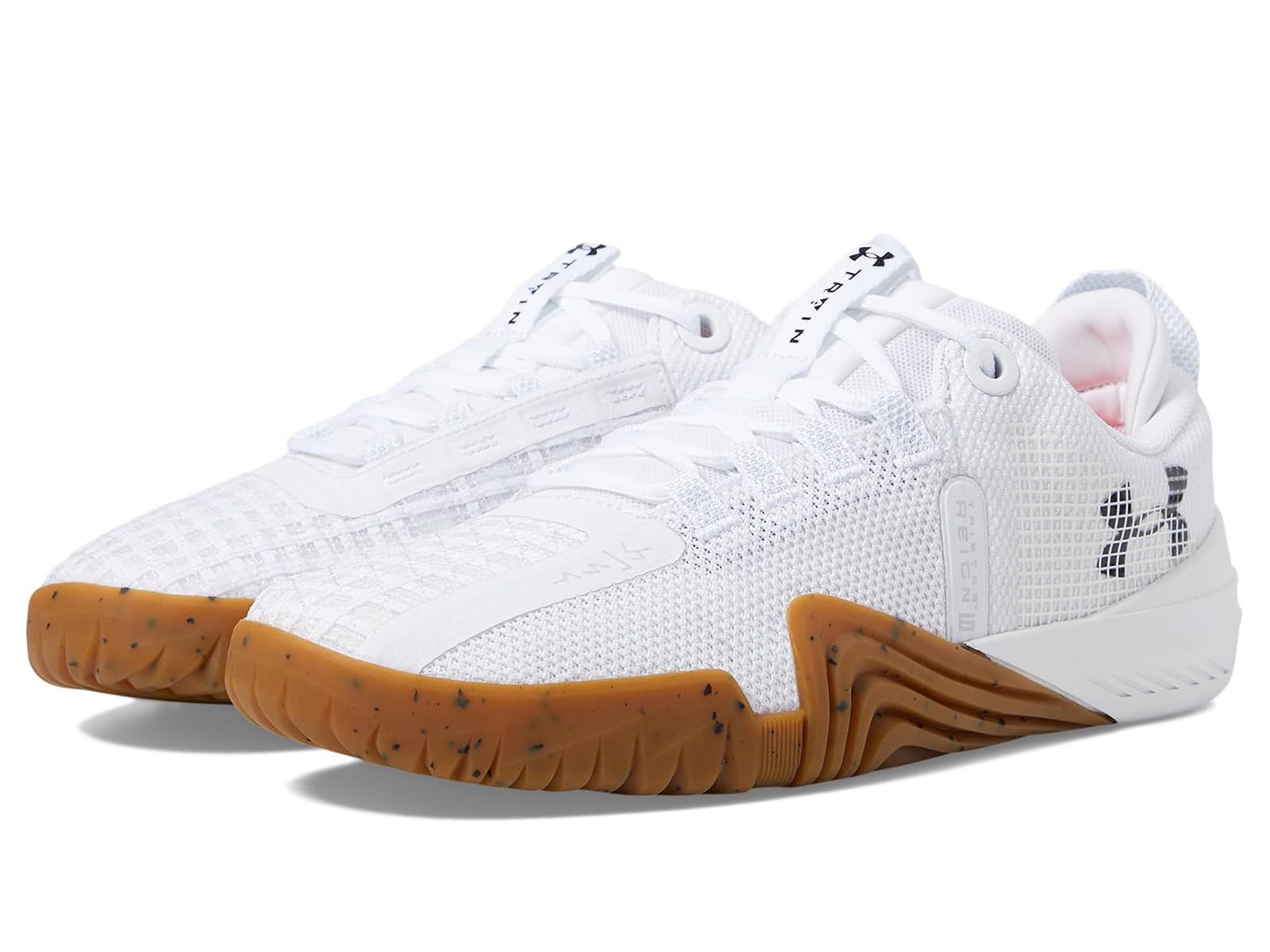 Size 13 - Under Armour TriBase Reign 6 White Distant Grey Gum