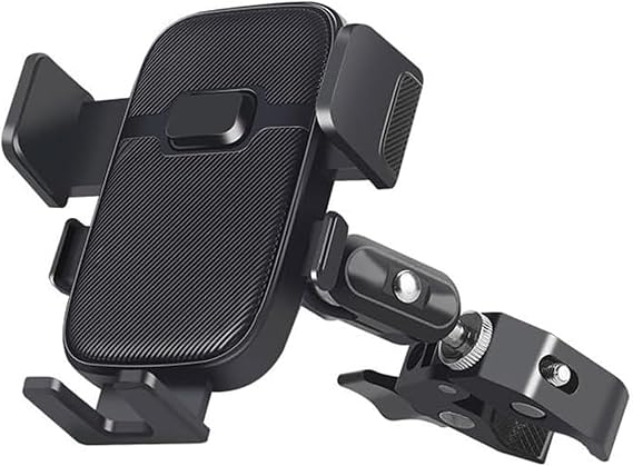 Motorcycle Phone Mount for Aprilia SRGT200 SR GT200 SRGT 200, 360 Shock Absorbing Anti-Shake Bicycle Bike Phone Holder Mount, Adjustable,B/Short