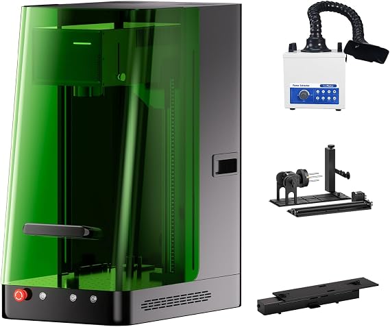 ComMarker X 6W UV Engraving Machine, 3D Internal Engraving, Auto-Focus with LiDAR Ranging System, 10,000mm/s Engraving System, On-Site & Small-Batch Ready Engraving Machine