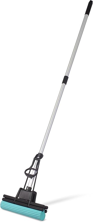 PVA Professional Double Roller Ultra Foam Rubber Mop and 3X Mop Heads