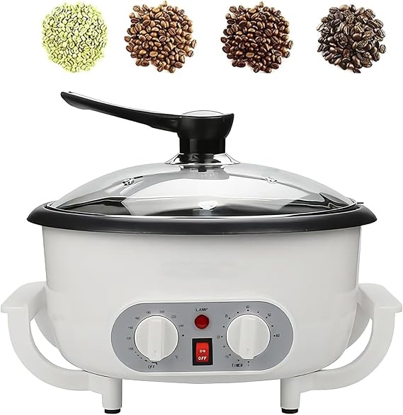 Coffee Roasters Electric Coffee Baked Peanut Beans Baking Stove Pot Grain Drying Sonifer Popcorn Make Dryer Roasting Machine