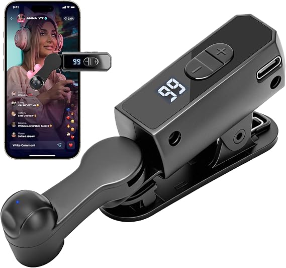 TRELC Wireless Auto Clicker for iPhone, Tapper for TikTok with 107 Adjustable Speeds, Smart Screen Tapper for iPhone iPad Android, Tiktok Live, Games, Live Broadcasts Likes, Reward Task