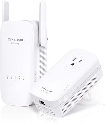 TP-Link AC1200 Wi-Fi Range Extender, AV1200 Powerline Edition TL-WPA8630 KIT