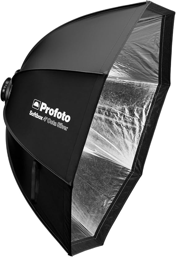 Profoto Softbox 4-Feet Octa Quick Set-Up Light Modifier with Front and Inner Diffuser (White Interior)