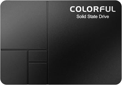 Colorful 256GB 2.5 SSD SATA III Internal - 500MBs Read, 450MBs Write with 3D NAND Flash, for Laptop & Desktop PC Upgrade
