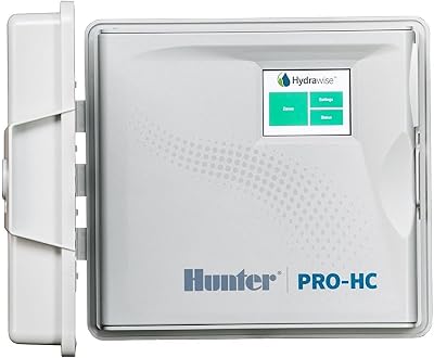 Hunter PRO-HC PHC-2400i 24 Zone Indoor ResidentialProfessional Grade Wi-Fi Controller with Hydrawise Web-Based Software - 24 Station - Internet Android iPhone App