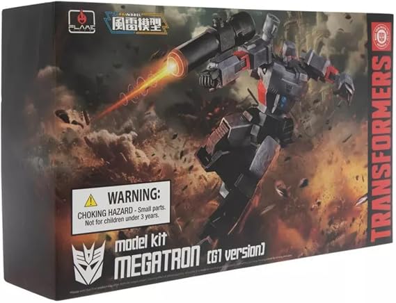 Flame Toys Transformers Megatron Fluffy Model Kit G1 Version