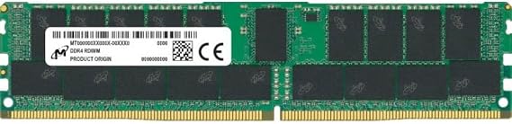 Micron MTA36ASF8G72PZ-3G2R DDR4 RDIMM 64GB 2R x 4 3200 CL22 Memory Module