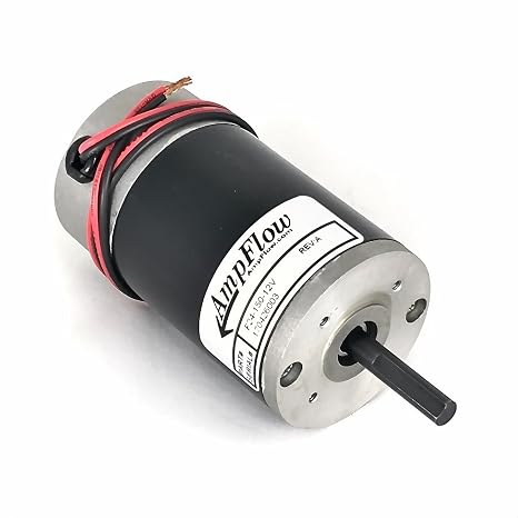 F24-150-12V Brushed Electric Motor, 6V, 12V, or 18 VDC, 5600 RPM