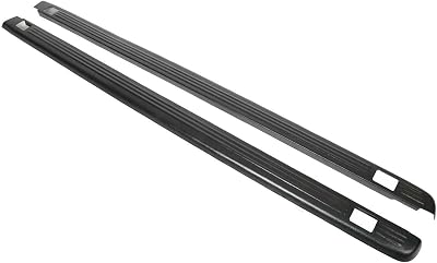 Black Bed Rail Caps Cover for Chevy for Silverado 1500 1999-2006 for Silverado 2500HD3500 2001-2006,for GMC for Sierra 1500 1999-2006 for Sierra 2500HD3500 2001-2006 6 Bed