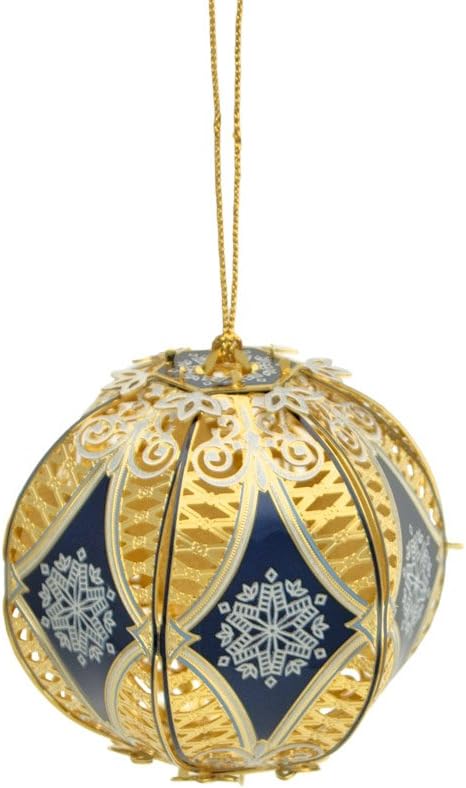 ChemArt 3D Filigree Ball Ornament