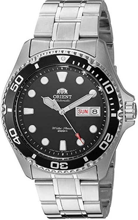 Orient AA02 Diver | Automatic/Hand-Winding Movement | 41.5 mm Diver Style Watch | 200 m Water Resistance | Stainless Steel Case