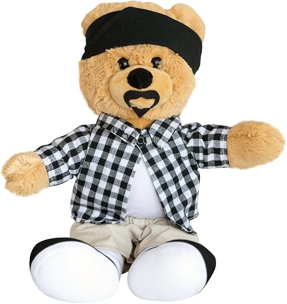 Hollabears 16" Cholo Teddy Bear Valentine's Day Plush Extra Large