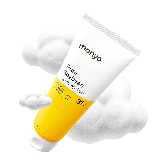MANYO Pure & Deep Cleansing Foam, Blackhead & Pore Face Wash, 5.41 fl oz