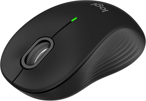 Logitech Signature M550 Wireless Mouse Small to Medium Sized Hands - Black | For small to medium sized hands, 2-year battery, silent clicks, multi-device compatibility