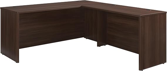 Sauder OfficeWorks Affirm 72x24 Desk 48 Return, Noble Elm Finish