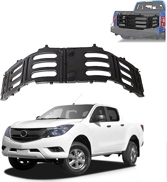 Truck Bed Extenders Fits for Mazda BT50 2011-2020 Pickup Accessories Tailgate Stowable Collapsable Expansion Rack.