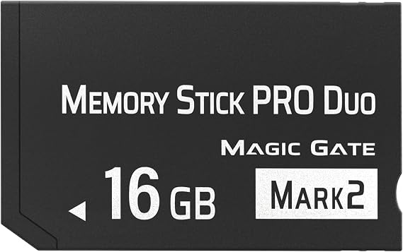Original 16GB Memory Stick Pro Duo MARK2,High-Speed Memory Stick Duo Pro for Cybershot DSC Camera Memory Stick Cards