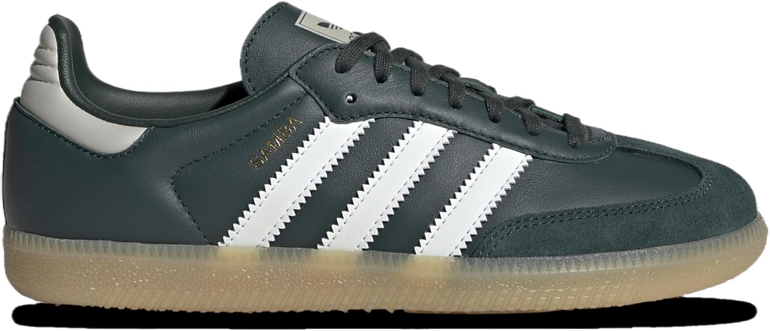 adidas Samba OG Big Kid (Mineral Green, 5.5) | Casual Shoes