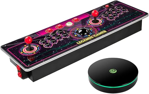 Legends Gamer Pro, Deluxe Table Top Arcade Game Machine, Home Arcade, Classic Retro Video Games, 150 Licensed Arcade & Games, Includes Action Fighting Puzzle Sports & More, WiFi Connectivity