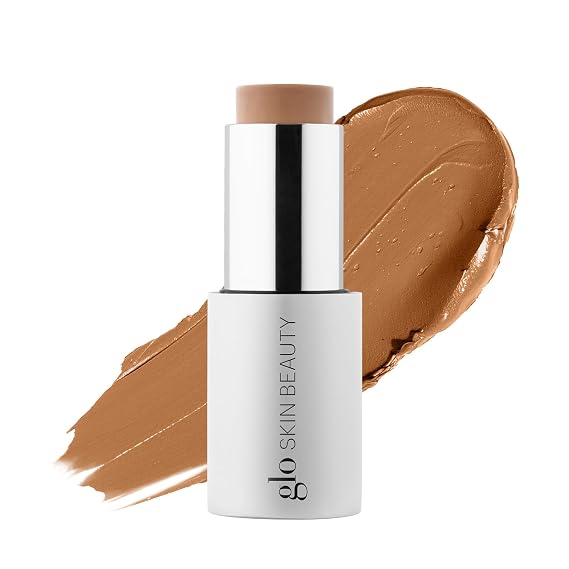 Glo Skin Beauty Cream Bronze Stick, Natural Dewy Glow, 0.42 oz | Blendable cream bronzer stick, face and body use, dewy finish, buildable coverage, mature skin, natural sun-kissed glow